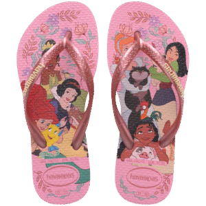 Chinelo Havaianas Infantil Slim Princesas