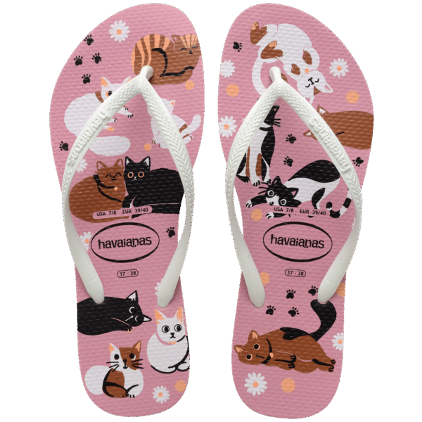 Chinelo Havaianas Slim Pets