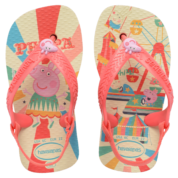 Chinelo Havaianas Baby Peppa Pig - Imagem 2