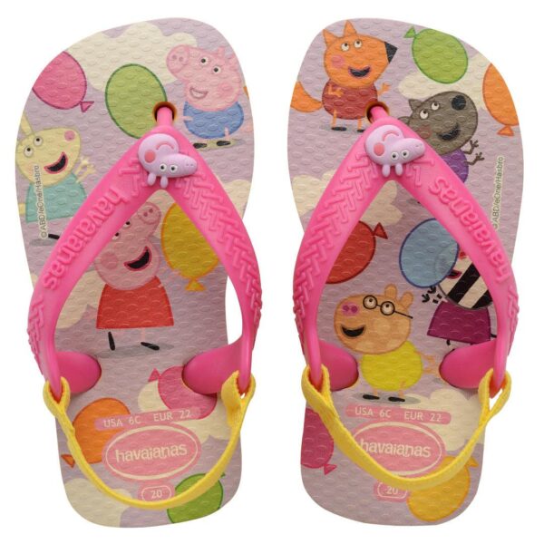 Chinelo Havaianas Baby Peppa Pig - Imagem 4