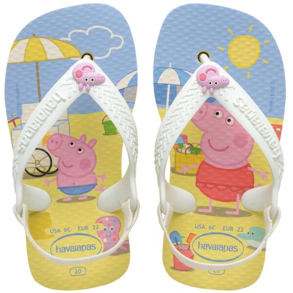 Chinelo Havaianas Baby Peppa Pig - Imagem 5