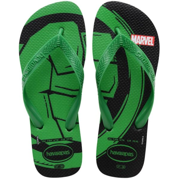 Chinelo Havaianas Top Marvel Logomania Homem Aranha Vermelho - Imagem 4
