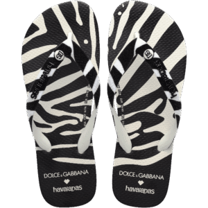Chinelo Havaianas Dolce&Gabbana Zebra