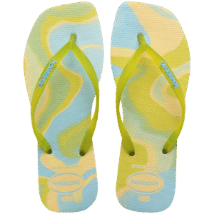 Chinelo Havaianas Slim Square Jelly