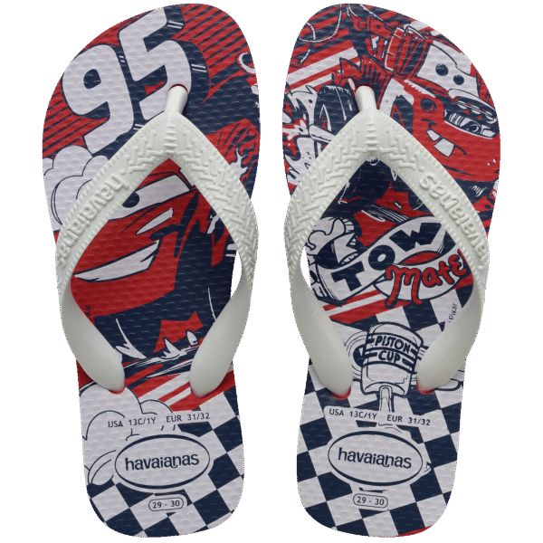 Chinelo Havaianas infantil Disney Carros