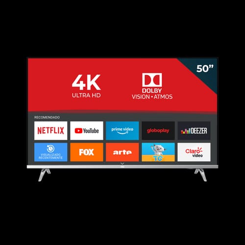 Tela display SMART TV AOC 50" 4K UHD SÉRIE 6305 - Imagem 2