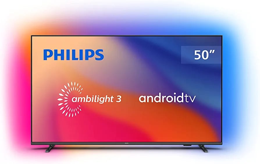 Tela display PHILIPS Smart TV 50" 4K Android Ambilight 50PUG7907/78 - Imagem 2