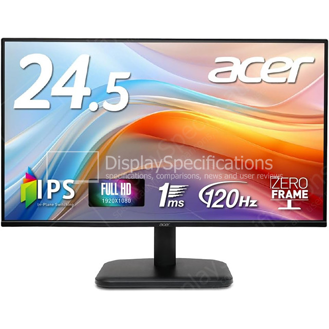 Acer EK251Q Gbi - Display Completo