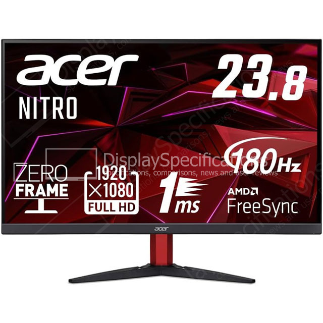 Acer Nitro KG242YS3bmiipx - Display Completo