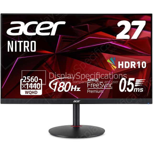 Acer Nitro XV271U M3bmiiprx - Display Completo
