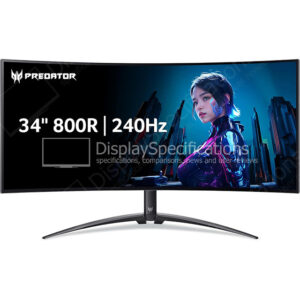 Acer Predator X34 Xbmiiphuzx - Display Completo