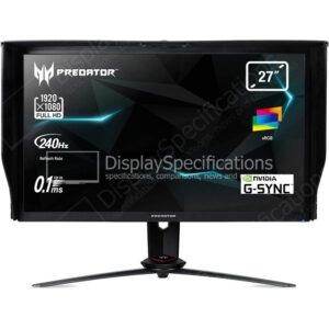 Acer Predator XB273GX - Display Completo