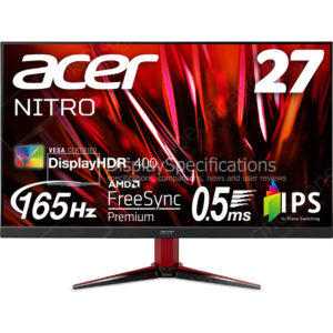 Acer VG272 LVbmiipx - Display Completo