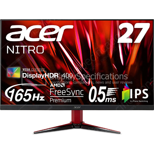 Acer VG272 LVbmiipx - Display Completo