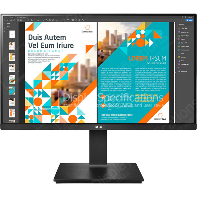LG 24QP550 - Display Completo