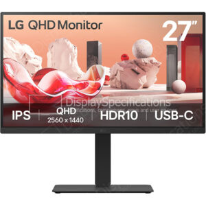 LG 27BA75QB - Display Completo