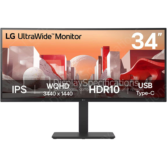 LG 34BA75QE - Display Completo