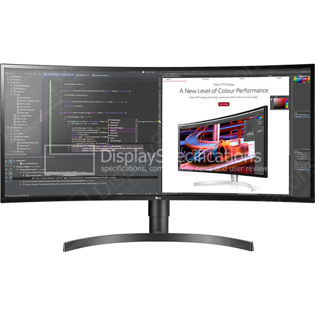 LG 34WL85C - Display Completo
