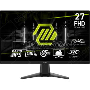 MSI MAG 275F - Display Completo
