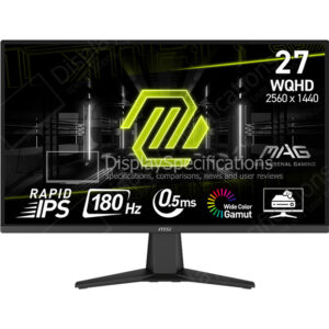 MSI MAG 275QF - Display Completo