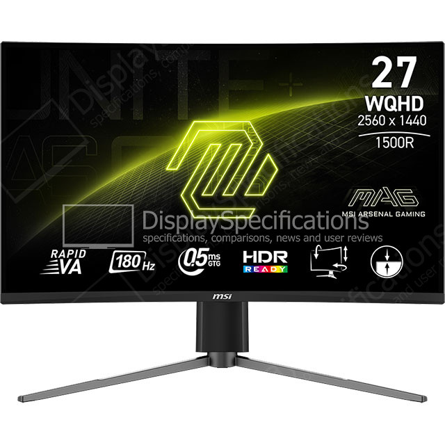 MSI MAG 27CQ6PF - Display Completo