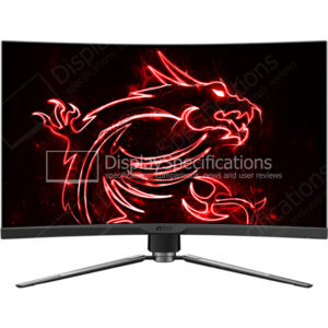 MSI MAG ARTYMIS 274CP - Display Completo