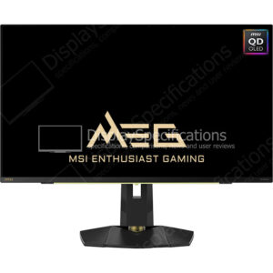 MSI MEG 321URX - Display Completo
