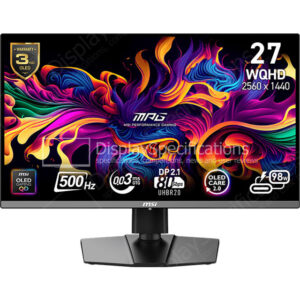 MSI MPG 272QR QD-OLED X50 - Display Completo