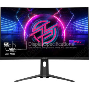 MSI MPG 321CUPF - Display Completo
