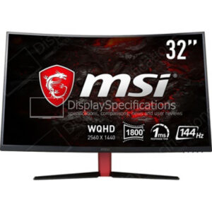 MSI Optix AG32CQ - Display Completo