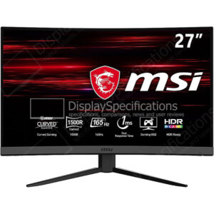 MSI Optix MAG272CRX - Display Completo
