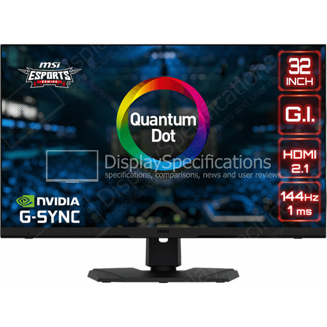 MSI Optix MPG321UR-QD - Display Completo