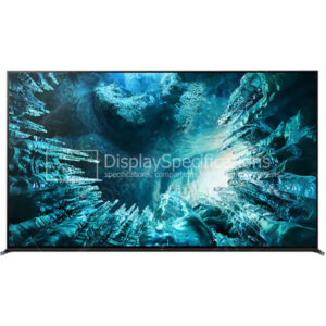 Sony XBR-75Z8H - Display Completo