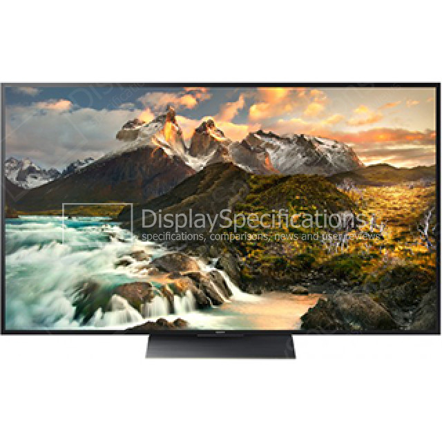 Sony XBR-75Z9D - Display Completo