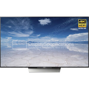 Sony XBR-85X850D - Display Completo