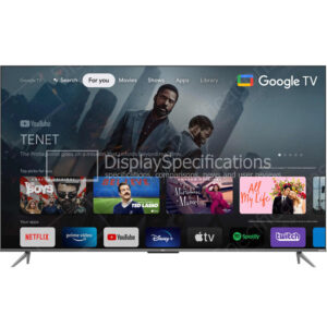 TCL 50C735 - Display Completo