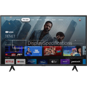 TCL 50S446 - Display Completo