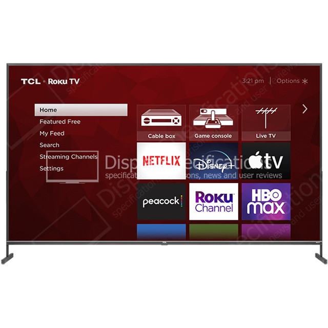 TCL 85S435 - Display Completo