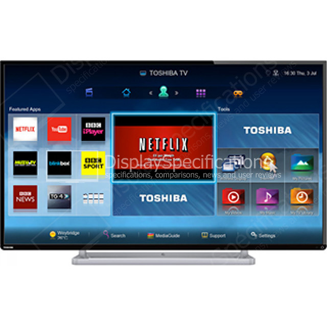 Toshiba 47L6463DG - Display Completo