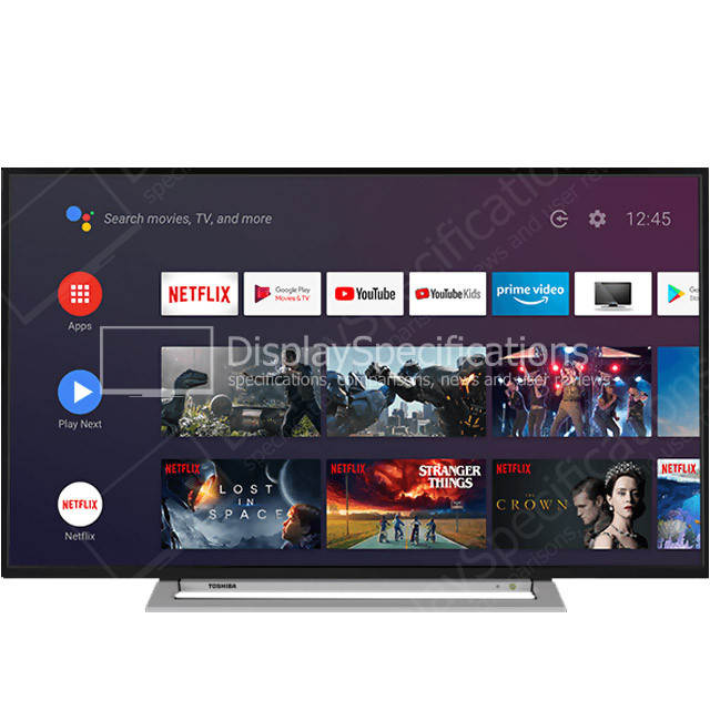 Toshiba 50UA3A63 - Display Completo