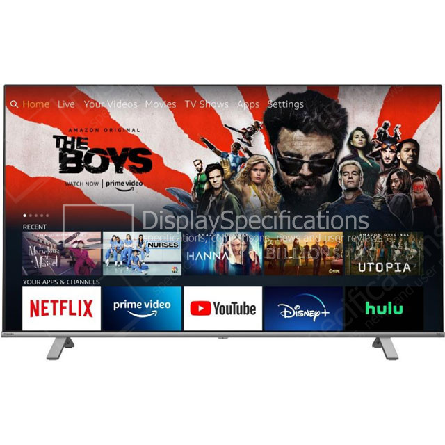 Toshiba 55C350KU - Display Completo